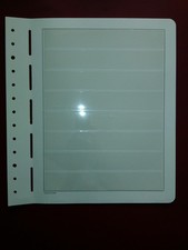 LIGHTHOUSE LB Blank Stock Sheets various pockets Horizontal pages Used