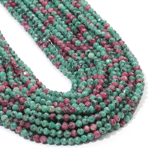 4mm faceted tiny beads - 2, 3