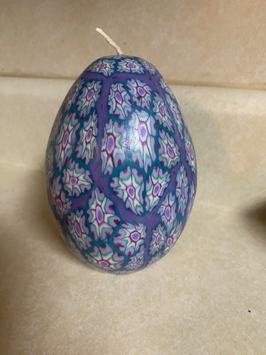 Swazi candle egg shaped multi - swazi,