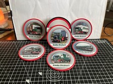 Atlas Edition  Eddie Stobart Truck Coasters- Set Of 6 In Storage Tin - EXCELLENT
