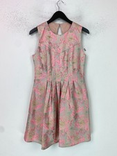 Oasis Beige Floral Sleeveless