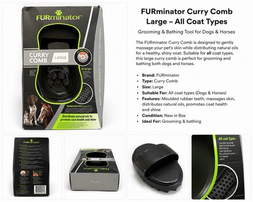 Furminator curry comb - furminator,