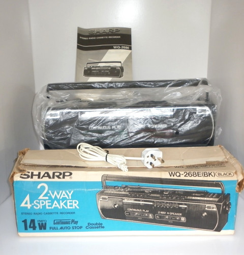 Sharp 268e stereo - wq-268e,