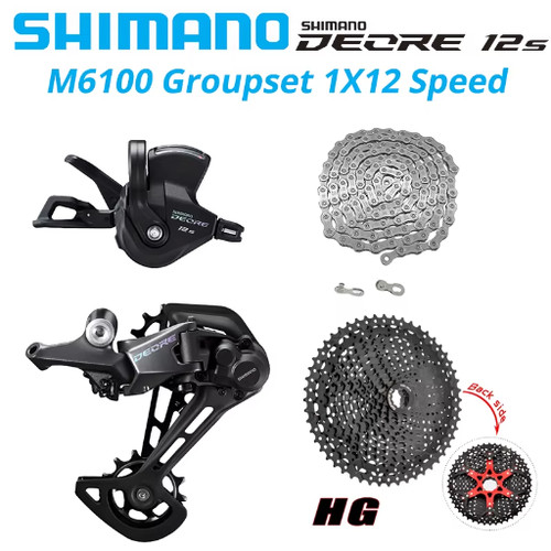 Shimano deore m6100 1x12 mtb - m6100,