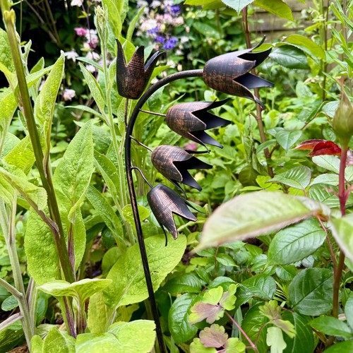 Recycled metal campanula - recycled,