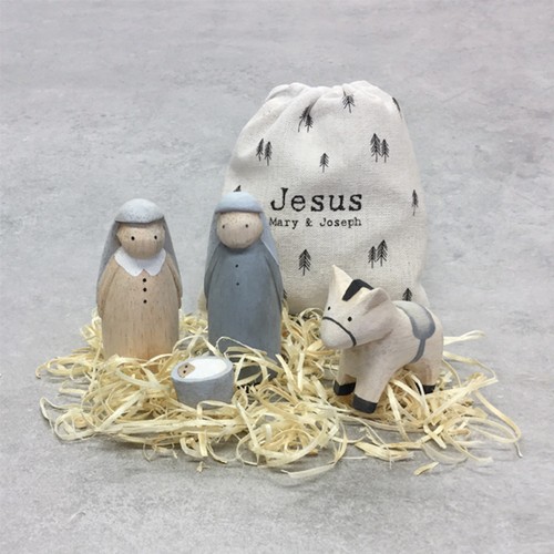 Jesus mary and joseph small - mary,