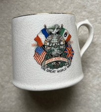 WWI ROYAL DOULTON Great War PEACE MUG 1914-1919