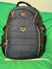 Wenger Swissgear Laptop compatible Airflow Backpack Blue Black Rucksack