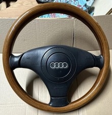 Audi wooden steering wheel - wooden,
