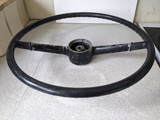 VINTAGE CLASSIC CAR  - STEERING WHEEL - AUSTIN HEALY ? - 43 CM   -SPARES REPAIR