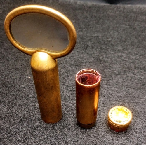 Rare vtg brass revlon - vtg.,