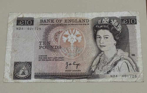 Banknote ten pounds - -, £10