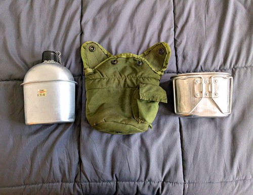 Military surplus canteen water - canteen,