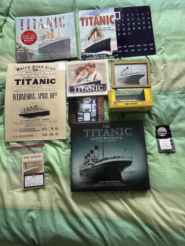 Titanic memorabilia job lot - lot, of