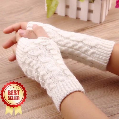 Women cable fingerless - cable,