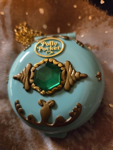 Vintage polly pocket - polly, green