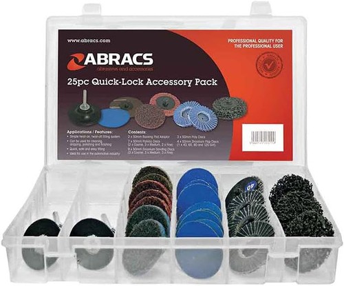 Abracs quick lock 25pc - abracs,