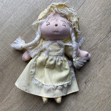 Vintage Applause Alma Doll - 8" - Soft Plush  - 1980s - Precious Moments