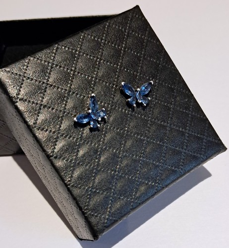 Lovely pandora blue butterfly - blue,