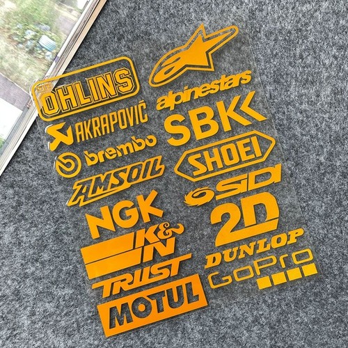 Racing vinyl stickers - stickers, decals