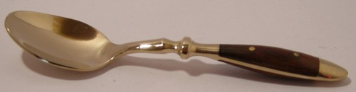 Coffee spoon 11cm long bronze - 11cm,