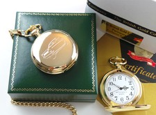 3 Wheeler Classic Car 24K GOLD Plated POCKET WATCH Reliant Robin Three Wheeler