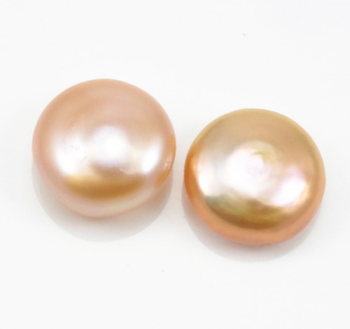 Peach oyster pink - peach, flat