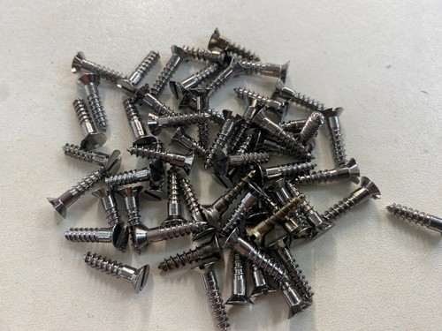 Chrome countersunk head - countersunk, screws