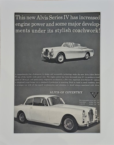 1966 alvis series - iv, car