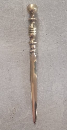 Brass letter opener inch - brass,