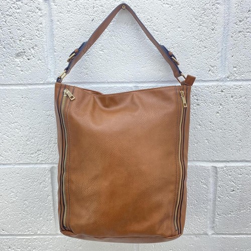 Brown shoulder bag - f&f, faux