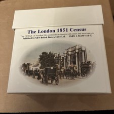 London 1851 Census CD SET S&N
