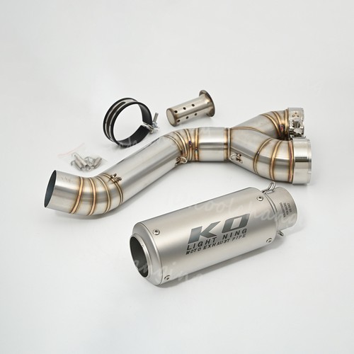 Slip mid pipe exhaust - on,