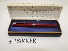 Superb Maroon Boxed Parker 45