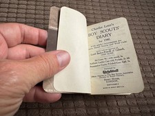 Boy Scout Diary 1940 with Entries - 9th Hastings - WW2 Bomb Damage Reports