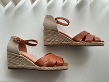 **SIZE 6 LOVELY BROWN STRAPPY