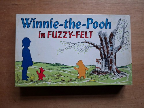 Vintage fuzzy felt winnie the - vintage,