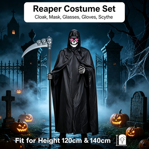 Children grim reaper costume - grim,
