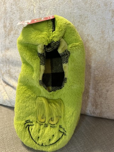 The grinch slipper socks - the,