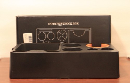 Espresso knock box station - knock,