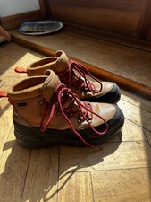 Palladium Finisterre paratrooper hiker boots size uk 7 eur 41 tan colour