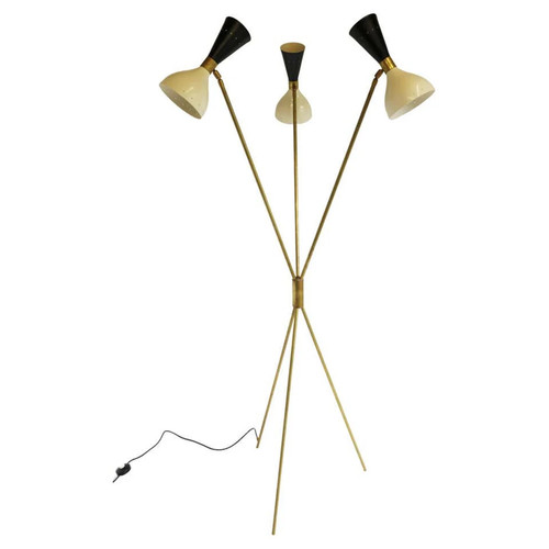 Mid century sputnik floor lamp - century,