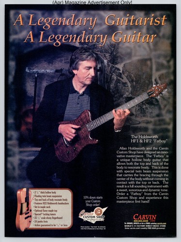 Allan holdsworth carvin fatboy - holdsworth,