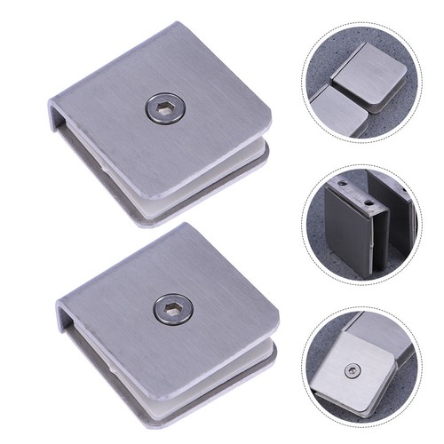 Pcs shower glass brackets - 2,