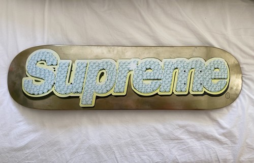 Supreme skateboard deck - skateboard, bling