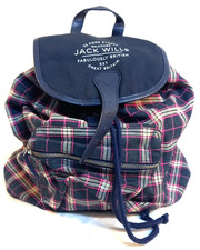 Jack Wills Plaid Duffle