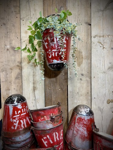 Vintage galvanised hanging - galvanised,