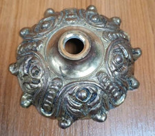 Vintage Lamp Parts - Brass Spacer - 85mm Wide