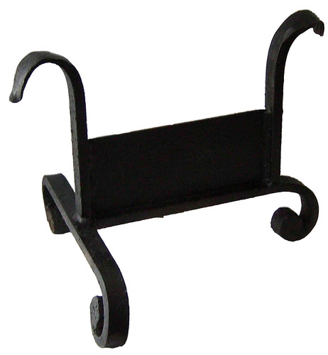 Antique wrought iron boot - iron,