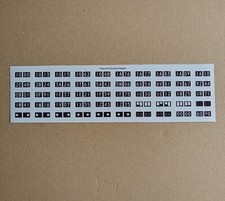 Class 52 4 Character headcodes for OO Scale Western Dapol Heljan & Lima Diesels